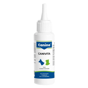 CANINA CANIVITA papildbarība suņiem, kaķiem Vitamīnu toniks 100ml